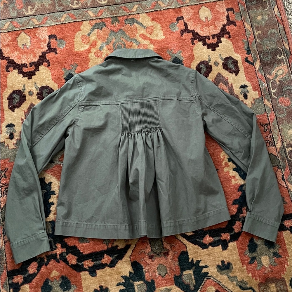 Veronica Beard Weslyn Utility Jacket Army Green size Small - Picture 12 of 16